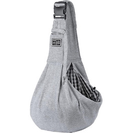 Транспортна сумка для собак та котів з плечовим ременем, для маленьких собак та котів, для подорожей на відкритому повітрі (блакитна, сіра)