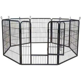Загорожа для цуценят MYPETS, 8 секцій, 80x60 см, манеж для собак, металевий вольєр для молодих собак