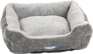 Килимок для кота Wallace & Jones Dunrobin, сірий, прямокутний, розмір S, 51 x 46 x 15 см, стійкий до подряпин