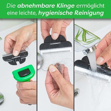 Набір гребінців для собак та котів (2 шт.) - щітка для підшерстка, ефективний догляд за шерстю, ідеально для довгошерстих тварин та підшерстка, аксесуари для котів та собак