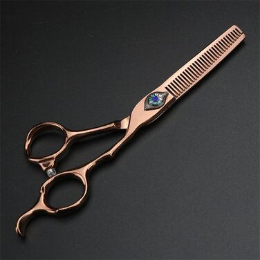 Набір професійних ножиць для собак, 17,5 см, з нержавіючої сталі. Ножиці для стрижки шерсті собак, котів та інших домашніх тварин. Ножиці для фінальної обробки та прямі ножиці в комплекті.