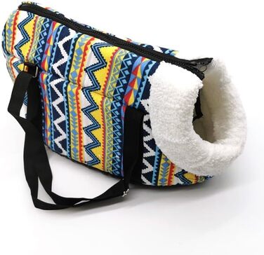 Сумка-переноска для собак Rumplex: м'яка, зручна, Boho стиль (до 10 кг)