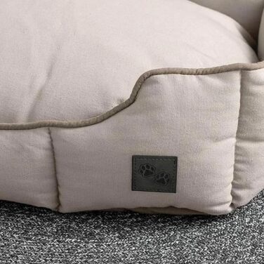 Килимок для кота та собаки, 40x60x17 см, сірий, знімний чохол, миючий, English Home