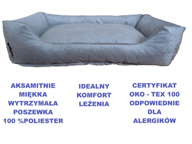 Лежанка для собак MAGNUS 90 x 70