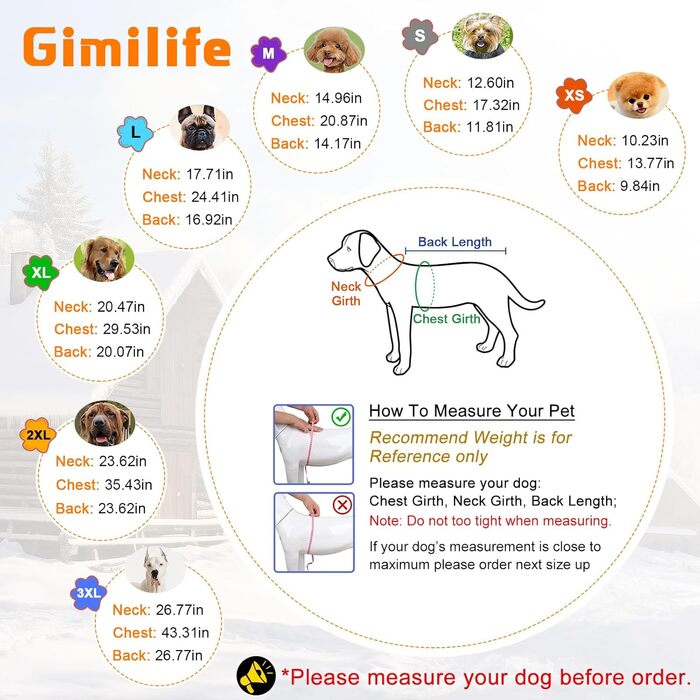 Костюм для домашніх тварин Gimilife: теплий халат-піжама для собак та котів, S (вага 3-7 кг, обхват грудей 44 см)