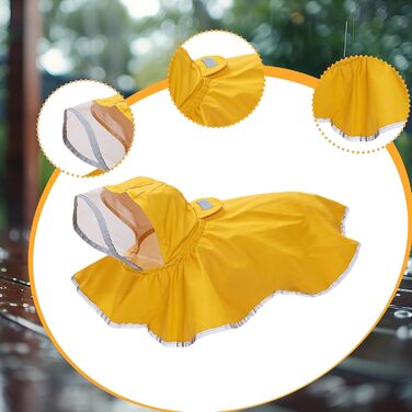 Дощовик для собак: легкий, з світловідбиваючими смугами, для собак середніх та маленьких порід, цуценят