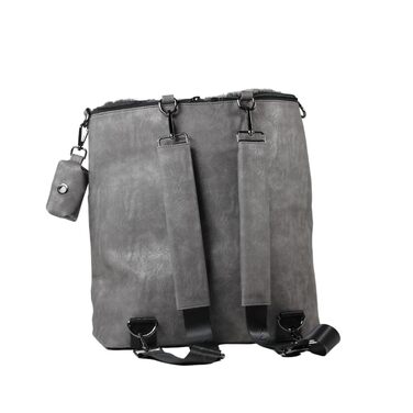 Рюкзак для собак Myxa: переноска для маленьких собак, дихаючий дах, багатофункціональний (антрацит)