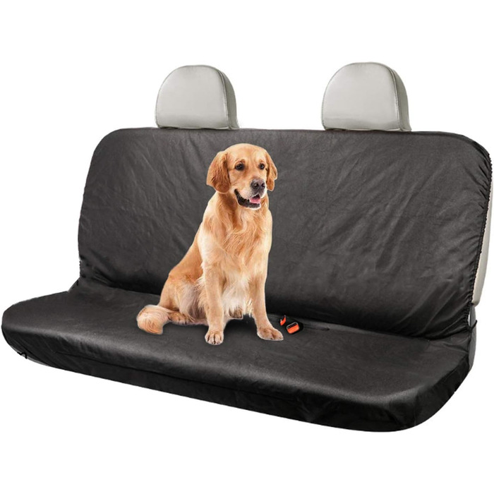 Захист вантажного простору автомобіля CICMOD: килимок у багажник для собак, антиковзкий, чорний (заднє сидіння)