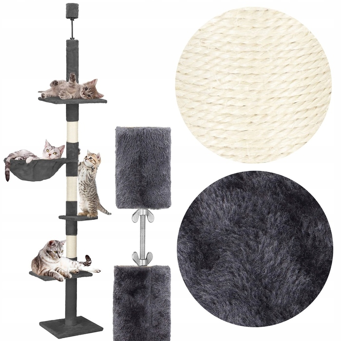 Високий стовп-дряпалка Springos (понад 220 см)