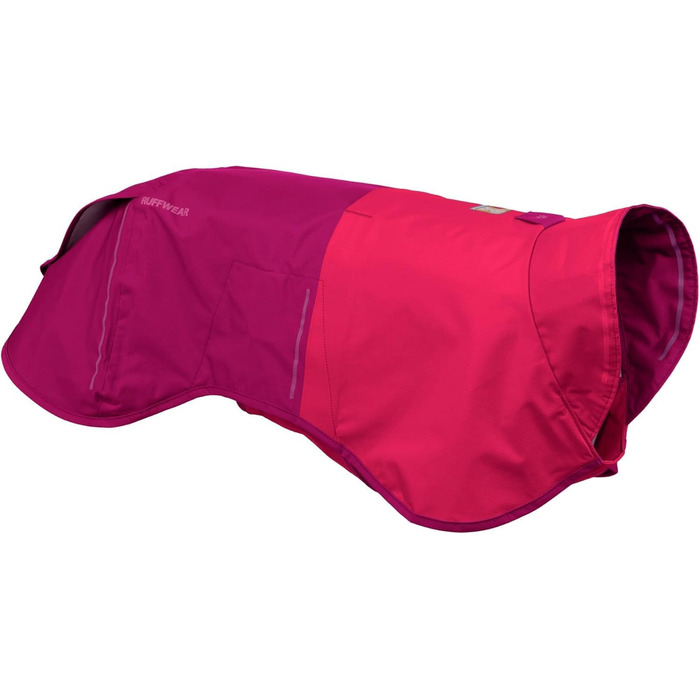 RUFFWEAR Sun Shower легкий водонепроникний дощовик для собак, розмір XS, рожевий гібіскус