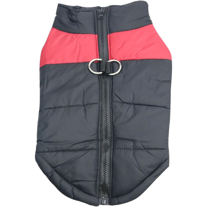 Теплий зимовий одяг для собак Idepet: водонепроникна куртка для собак маленьких, середніх та великих порід (XL, Червоний)