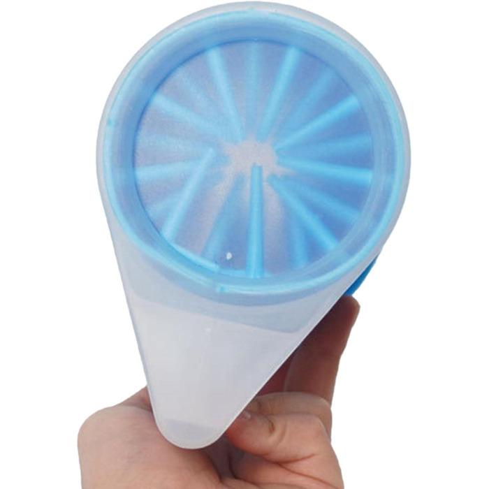 Підкладка для лап собак | Підкладка для лап тварин з силіконовою щіткою | Змінний очищувач для лап собак та котів, щітка для чищення лап тварин - середній (Fuß Cup - великий)