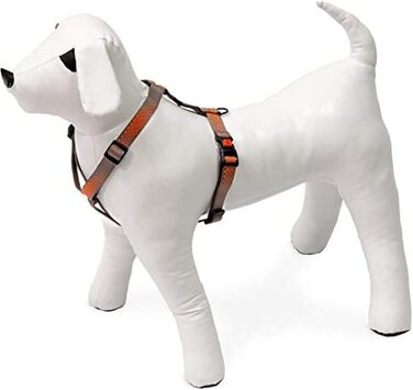 Нашийник Karlie Art Sportiv Plus для собак, розмір L (90-120 см), ширина 25 мм, XL (15 мм), сірий з точками