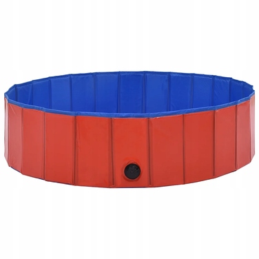 Басейн для собак 120x30 см, червоний