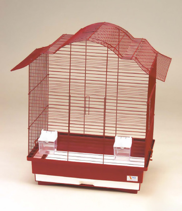 Клітка для птахів з аксесуарами ASIA, 55x40x59 см