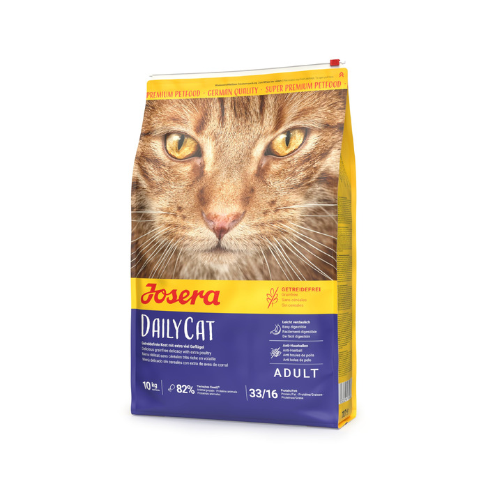 Сухий корм для котів Josera DailyCat з птицею та солодкою картоплею, 10 кг