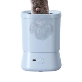 Очисник лап для собак Yulokdwi | Портативний пристрій для миття лап | Вологостійкий аксесуар для догляду за лапами для дому, подорожей, кемпінгу, прогулянок, блакитний