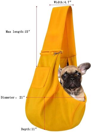 Сумка-переноска для собак та котів, регульований ремінь, 13 кг, 53 см, 28 см