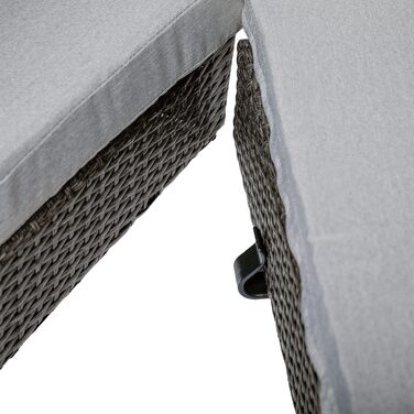 Greemotion лежанка для собак з дахом та подушкою, сірий колір, 79 x 83 x 56 см