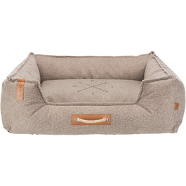 Лежак для собак TRIXIE BE Nordic Föhr Soft, прямокутний, 120×95 см, сірий