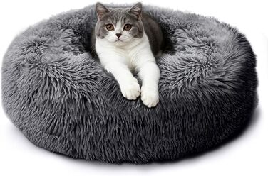 Килимок для котів та собак Caliyo, м'який, 60 см, темно-сірий