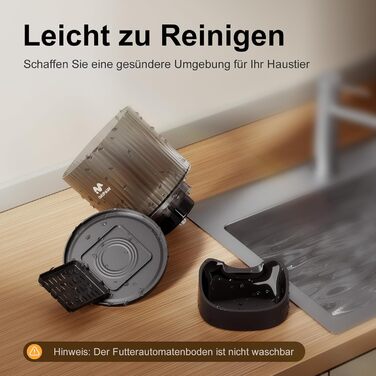 Автомат годування котів IMIPAW 5G WiFi, керування через додаток, 4L, для котів та собак