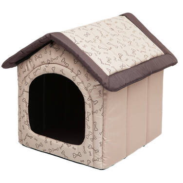 Будка для собак з подушкою, затишний будиночок для пса Doggy - R3: 52x46