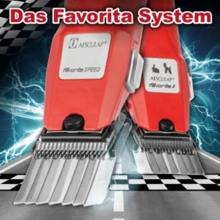 Машинка для стрижки собак Aesculap EHASO Profi GT-104 / Favorita 2 з насадками та мискою для собак