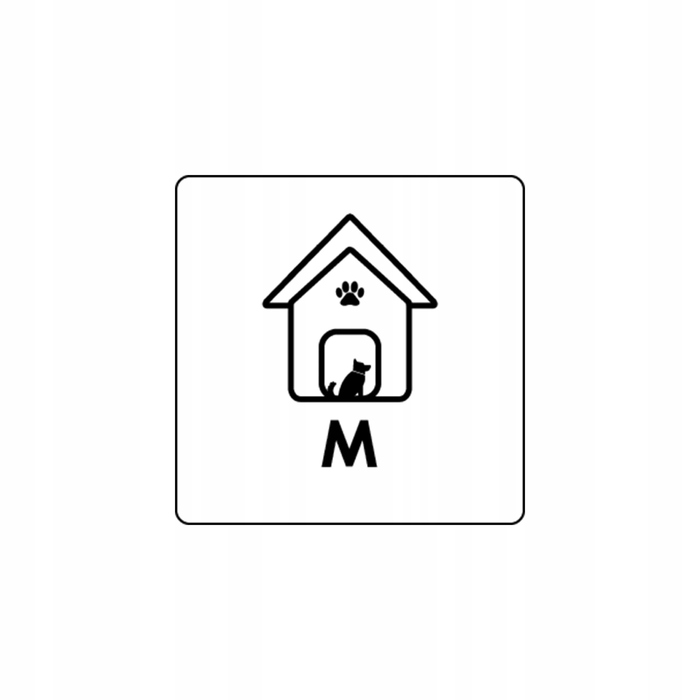 Ексклюзивне лежак-будиночок Royal Prestige R:2 PUSTYNNY, 44x37 см, розмір M