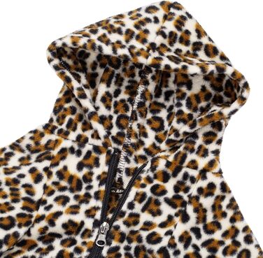 Світшот для собак Французького бульдога з кишенями, теплий флісовий пуловер для маленьких собак, чихуахуа, котів (S, леопард)