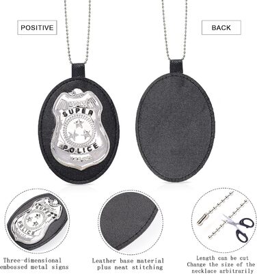 Костюм поліцейського для домашніх тварин Yewong: комплект аксесуарів для собак та котів (м'язка шапка, значок, сонцезахисні окуляри)