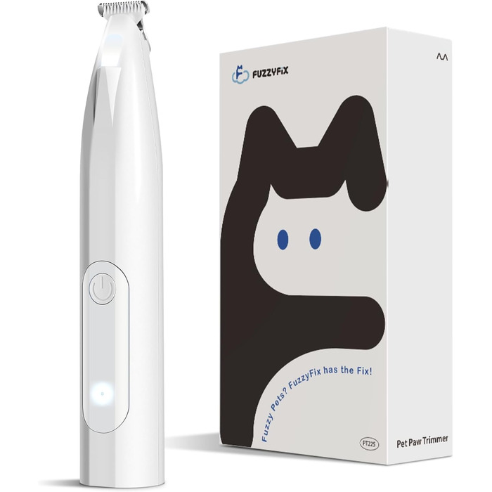 Професійна собача машинка для стрижки FuzzyFix, 2 швидкості, ергономічний дизайн, для собак та котів, тример для собак з густою, довгою та кучерявою шерстю (рожевий)