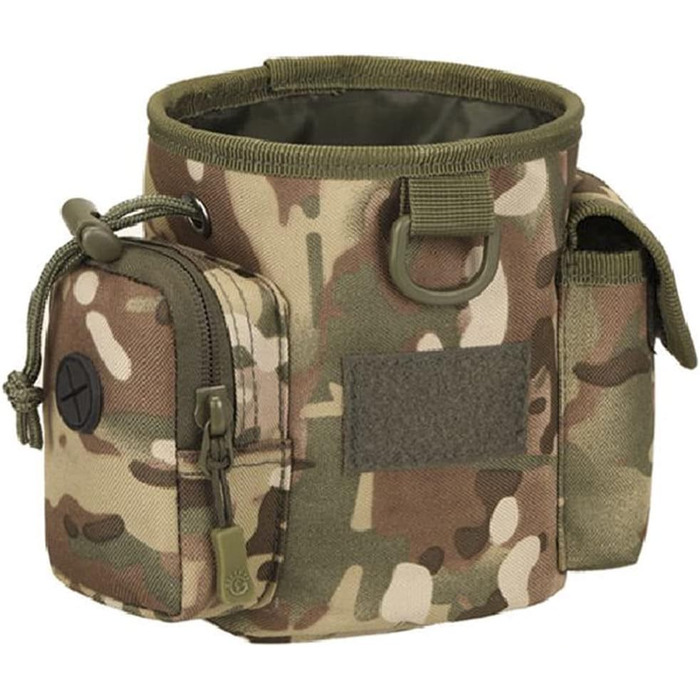 Сумка-мішечок на шнурку для дресирування собак, для полювання, Airsoft, іграшки для тварин (камуфляж)