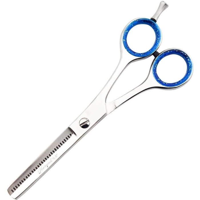 Набір професійних перукарських ножиць Haryali London - 6 дюймів (перукарські та філірувальні ножиці) рожевого кольору для жінок, чоловіків, дітей та домашніх тварин