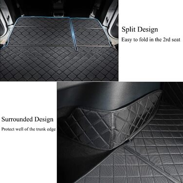 Килимок у багажник для Tesla Model Y (2020-2025), водонепроникний, для собак, захисний, універсальний, задній, аксесуар
