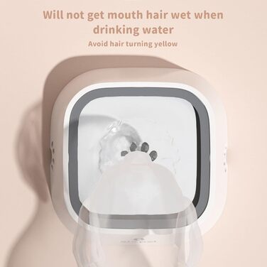 Миска для собак з нержавіючої сталі, 1л, з плаваючою платформою, для подорожей, внутрішнє та зовнішнє використання, сіра