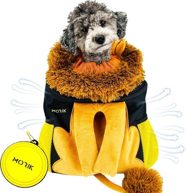 Рюкзак для собак та котів MORIK Lion's Den, M: для подорожей та активного відпочинку (до 9 кг)