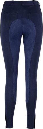 Жіночі бриджі для верхової їзди RL24 BASICLINE з повним сидінням, темно-сині (48)