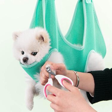 Набір аксесуарів для грумінгу собак: щітки, гребінці та інше для догляду за шерстю маленьких та середніх порід. Сірий колір, розмір Medium (M).