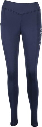 Легінси для верхової їзди Lazura Ariella | Еластичні штани для верхової їзди з кишенею для телефону | Середня посадка, повний обтиск, силіконовий гріп, класичний крій | Екіпірування для верхової їзди (36, темно-синій)