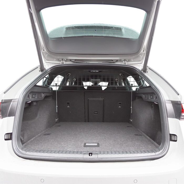 Сітка для собак Travall для Škoda Octavia (2020-), автомобільна сітка для собак, захист багажника, міцне сталеве сітка, перегородка для собак