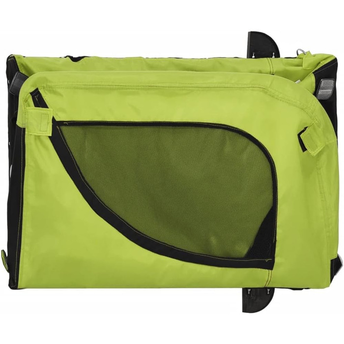 Місця для ідентифікації собак, бирки для собак, жетон для собаки, для велосипеда та кемпера, зелена та чорна тканина Оксфорд та метал, для тварин та аксесуарів для домашніх тварин