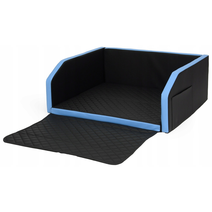 Автомобільний килимок з пластику Velinda 4XL, синій, 40 x 100 см