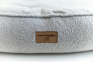 М'яке ліжечко для собак Legowiska, сіре, 80 см x 60 см