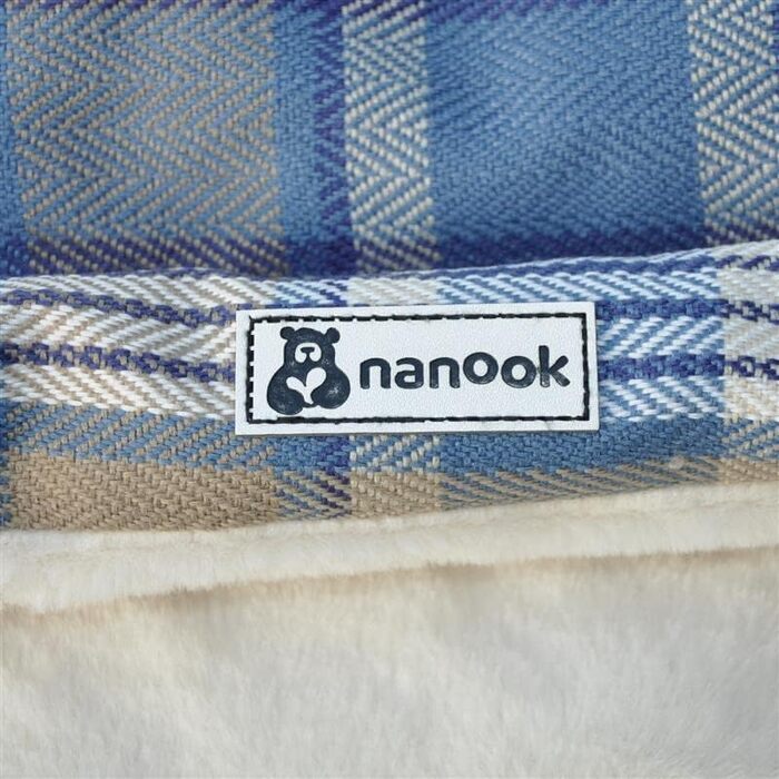 М'яка тепла ковдра для собак та котів Nanook XL, 70x45 см, блакитна