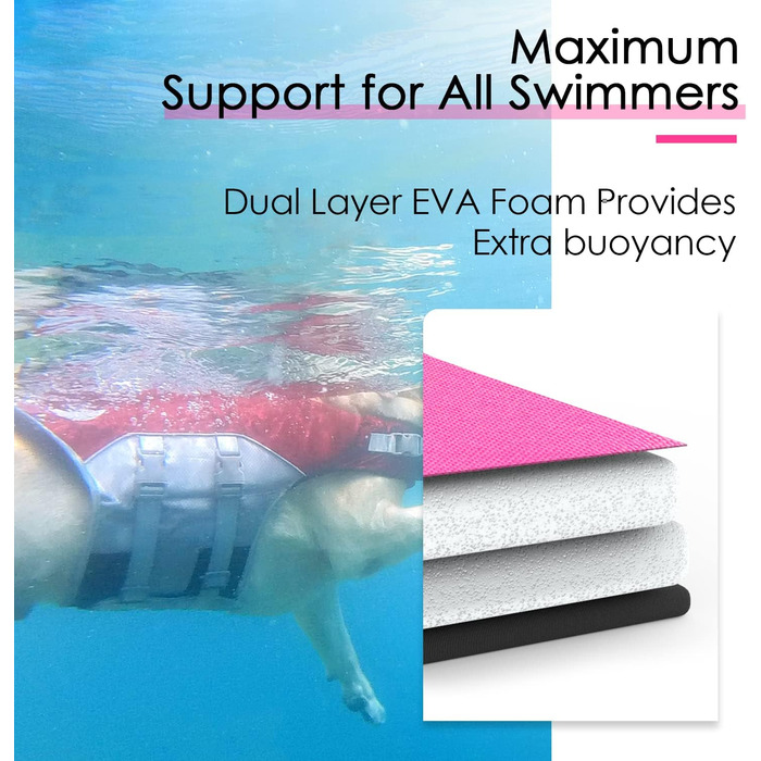 Жилет рятувальний для собак ThinkPet, рожевий, розмір M