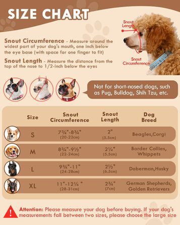 Майка-намордник для собак, м'який Air-Mesh, для малих, середніх та великих собак, проти гавкіту, кусання, дихаючий, можна пити, регульована стрічка, підходить для німецької вівчарки, Хаскі