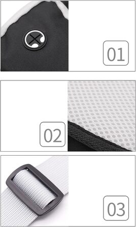 Сумка для собак, дихаюча, з регульованим поясом, для занять спортом, бігу, пляжу, подорожей та тренувань