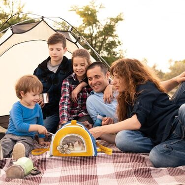 Транспортна сумка для маленьких тварин: переноска для собак, котів, шиншил | Переноска для хом'яків, кроликів, морських свинок, аксесуари для подорожей (Помаранчевий)