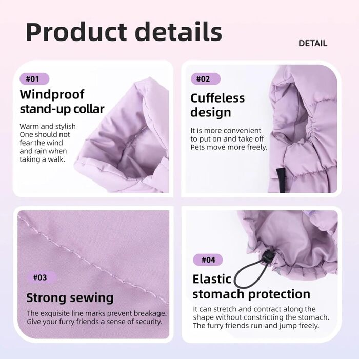 Тепла водонепроникна куртка для собак, захист від снігу та холоду, жовта, розмір M